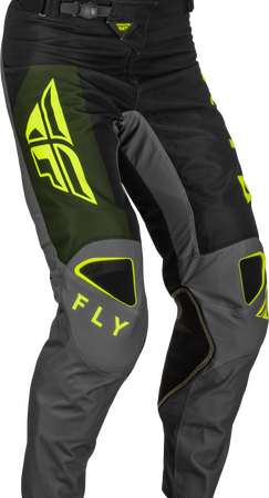 Pantalon Fly Kinetic Jet Negro/Verde Oliva/Hi Vis