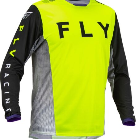 jersey fly racing mx kinetic kore hi vis/black